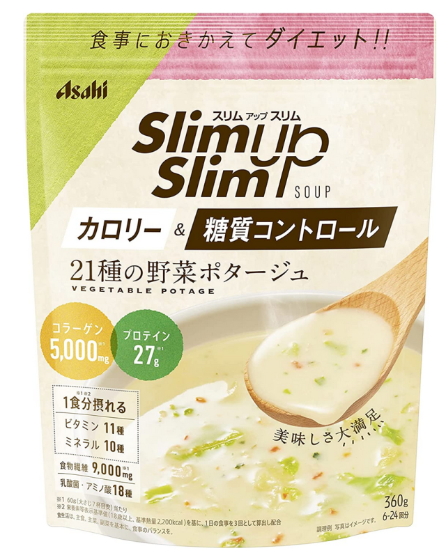 アサヒ スリムアップスリム キャラメルラテ 360g （Asahi Slim